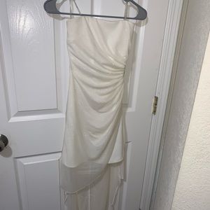 White Bridesmaid dress